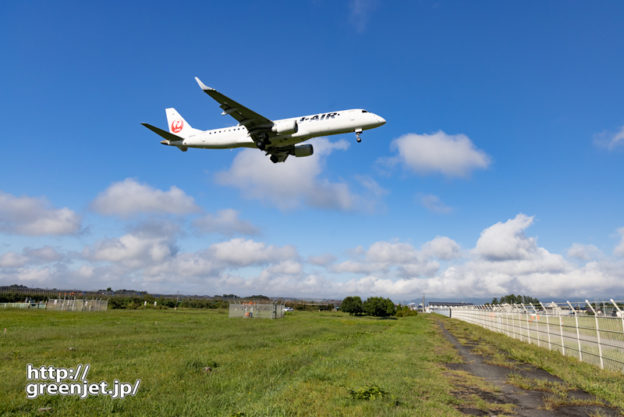 【山形の飛行機撮影ポイント】RWY01エンド