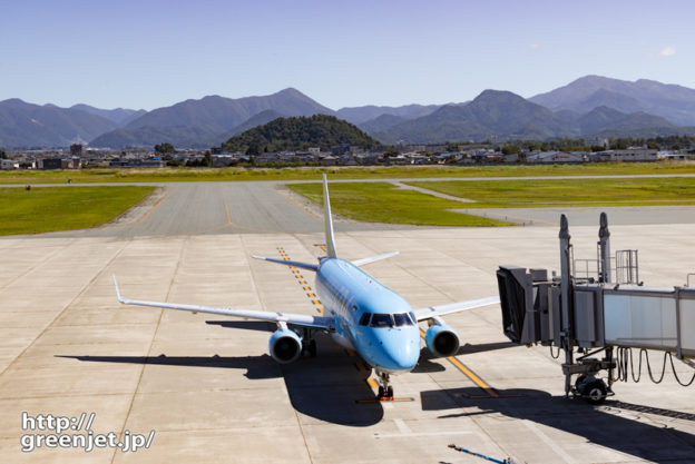 【山形の飛行機撮影ポイント】展望デッキ