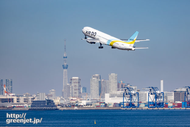 羽田で飛行機～スカイツリー絡みは辛抱強く