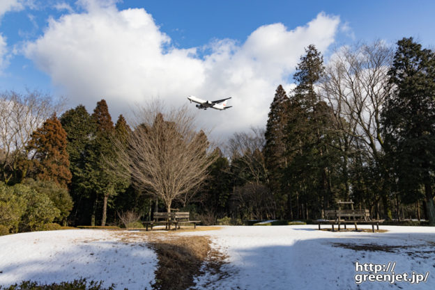 成田で飛行機～残雪の成田PartⅠ