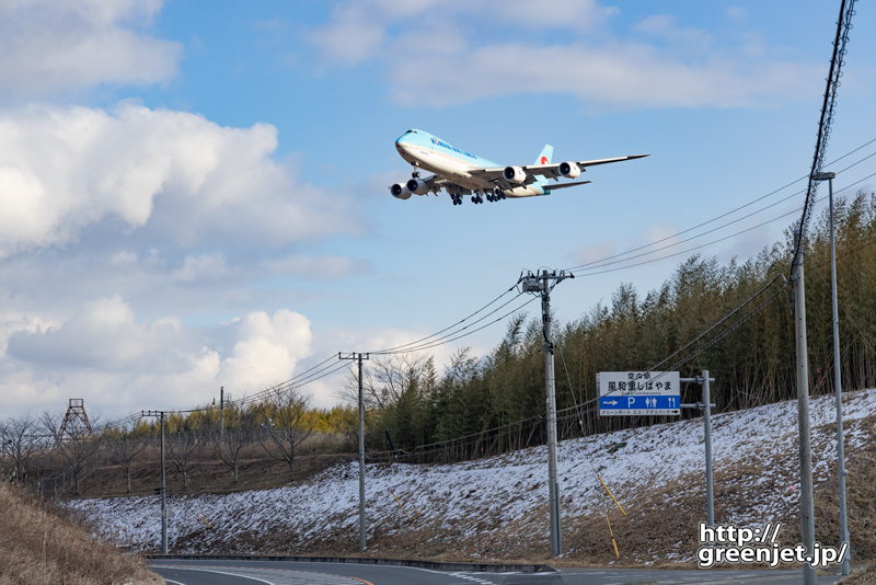 成田で飛行機～残雪の成田PartⅢ