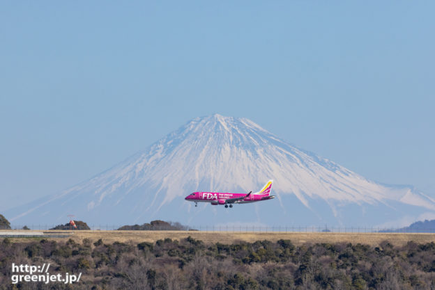 【静岡の飛行機撮影ポイント】昆尾地区