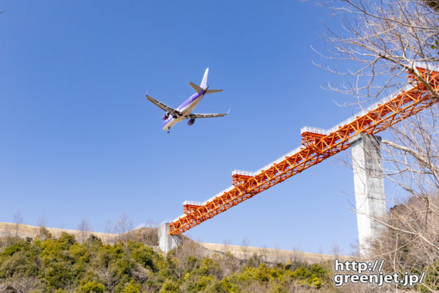 【静岡の飛行機撮影ポイント】第一進入灯付近