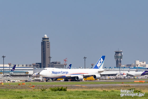 成田で飛行機～やっぱ撮る管制塔とジャンボ