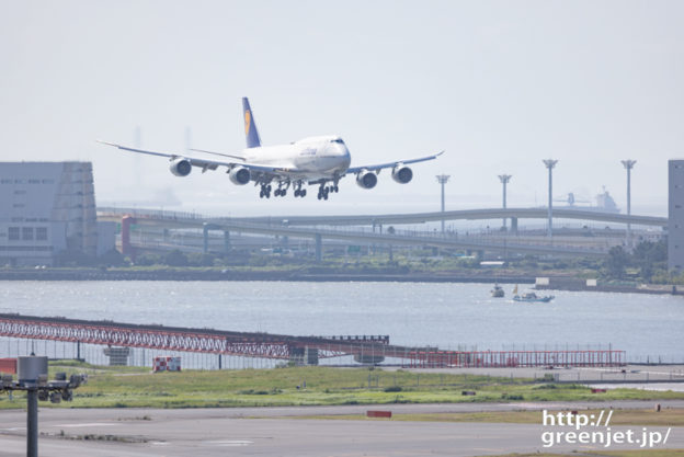 羽田で飛行機～１タミからルフトジャンボ