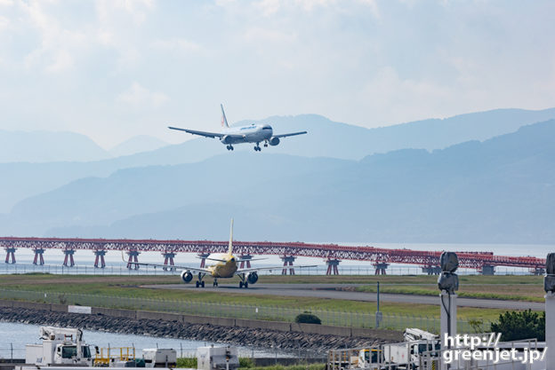 【長崎の飛行機撮影ポイント】展望デッキ