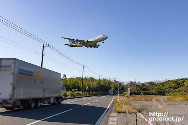 成田で飛行機～UPSジャンボ撮ったぞ！