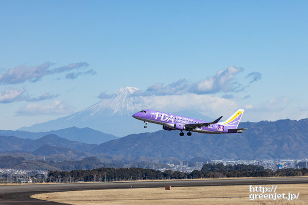静岡で飛行機～富士絡みに一番合うヤツ