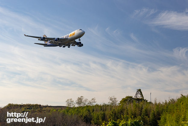 成田で飛行機～鉄塔とアトラスジャンボ