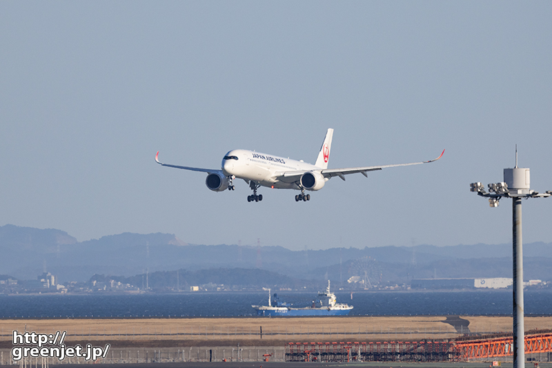 羽田で飛行機～JAL A350 最高の世界
