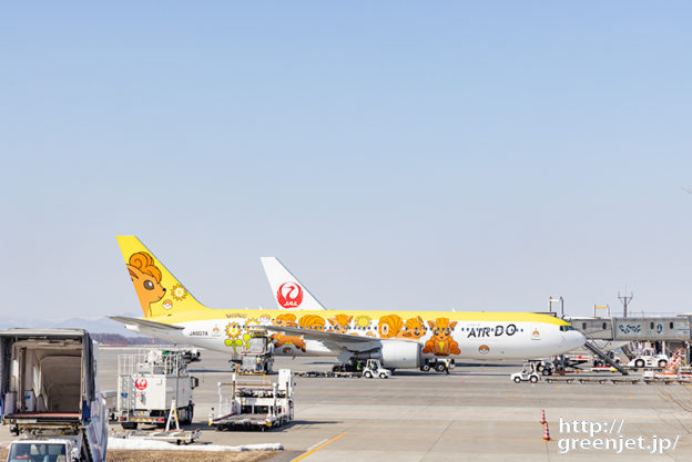 旭川で飛行機～意外と苦労して迫ったロコン