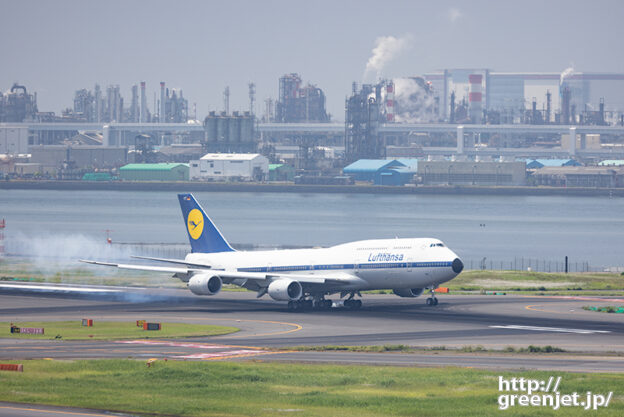 羽田で飛行機～レトロ ルフトジャンボ 降臨