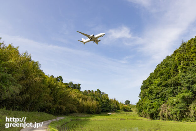 成田で飛行機～Bランで見つけたシンメト