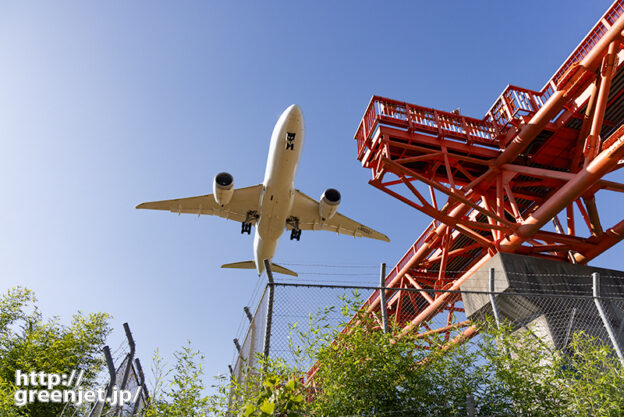 成田で飛行機～一番迫力が出る場所