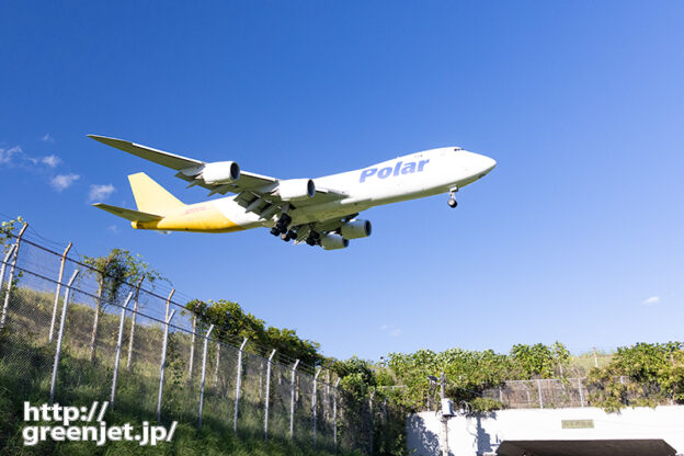 成田で飛行機～駒井野隧道の上をジャンボ