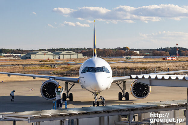 【茨城の飛行機撮影ポイント】送迎デッキ