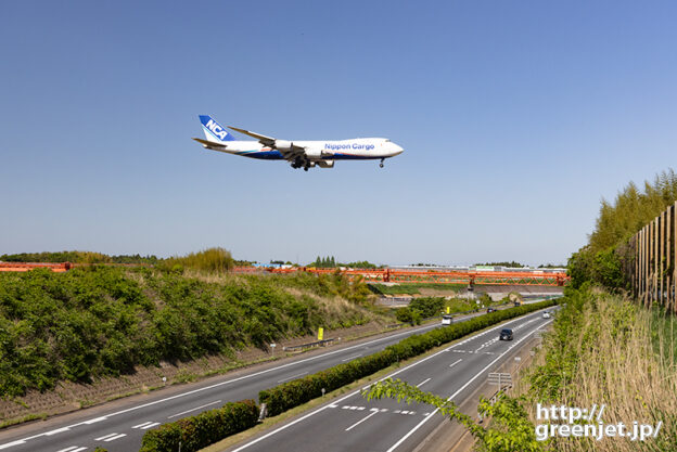 成田で飛行機～ついにココで捉えたNCA