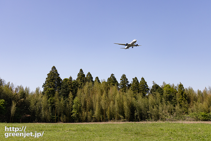 成田で飛行機～森とニューカラーユナイテッド