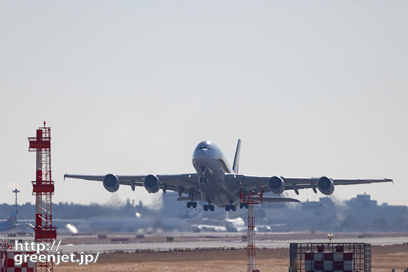 成田で飛行機～さくらの山で撮るこの怪鳥