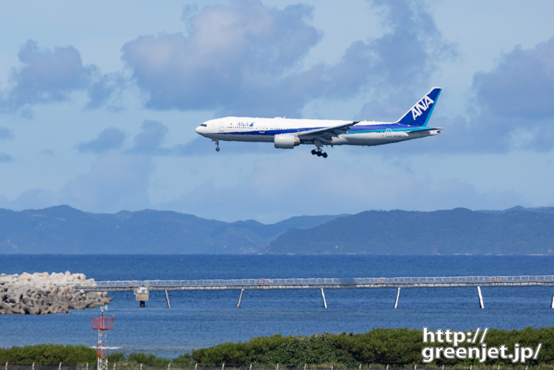 【那覇の飛行機撮影ポイント】国内線展望デッキ北側