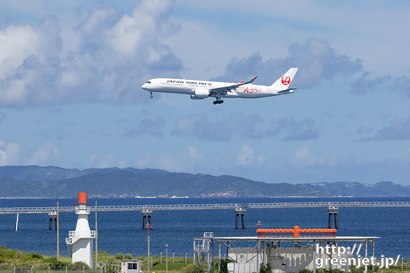 【那覇の飛行機撮影ポイント】国内線展望デッキ北側