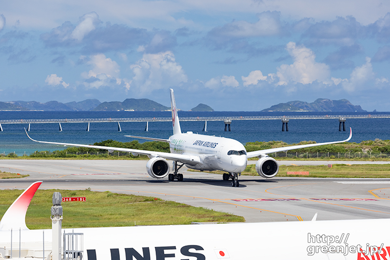 【那覇の飛行機撮影ポイント】国内線展望デッキ南側