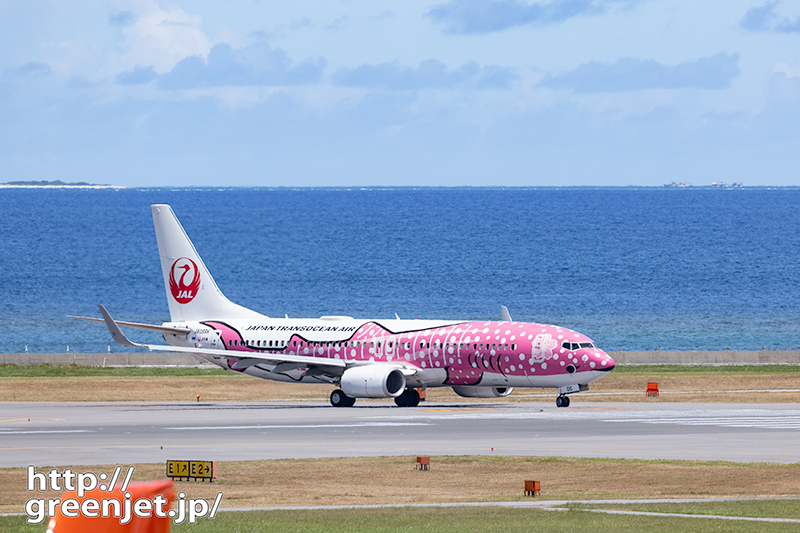 【那覇の飛行機撮影ポイント】国内線展望デッキ南側