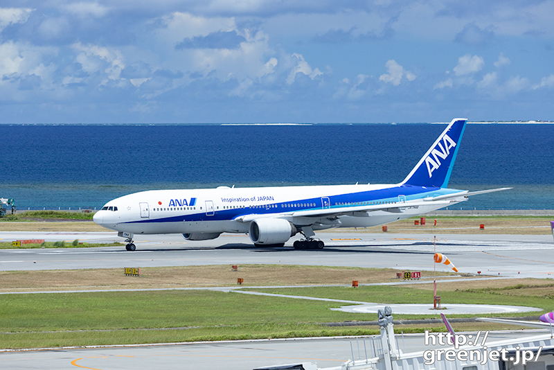 【那覇の飛行機撮影ポイント】国内線展望デッキ南側