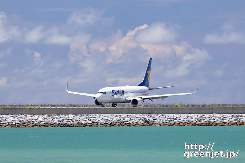 【那覇の飛行機撮影ポイント】瀬長島ウミカジテラス前