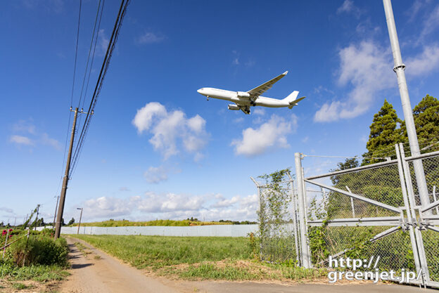 成田で飛行機～謎の白いA330が降臨