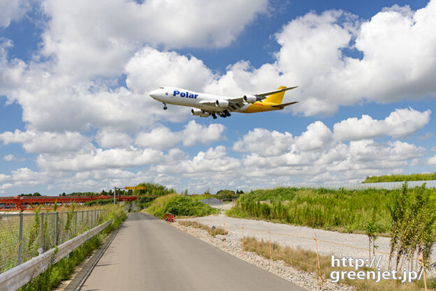 成田で飛行機～この場所でジャンボを捉える